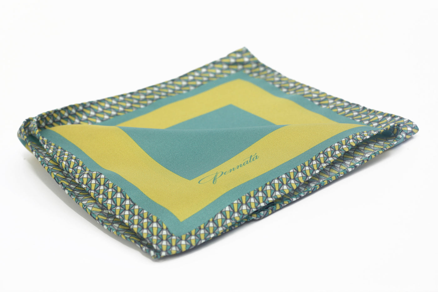Pocket Square - Oxford Yellow
