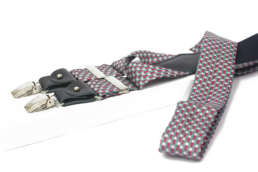 Bretelle - Oxford Rosso Mora