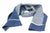 Scarf - Punjab Blue